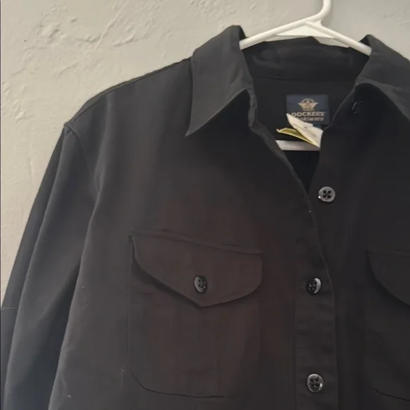 Dockers Black Utility Jacket 141 - Picture 2 of 10